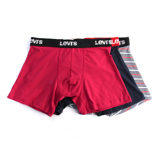 Levis 四角褲Boxer 彈性貼身 三件穿搭組