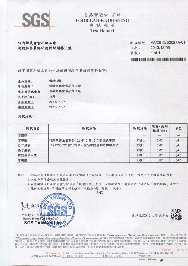 一籃子 一籃子信義鄉紫蘇梅獨享包(75g/包 共10包)