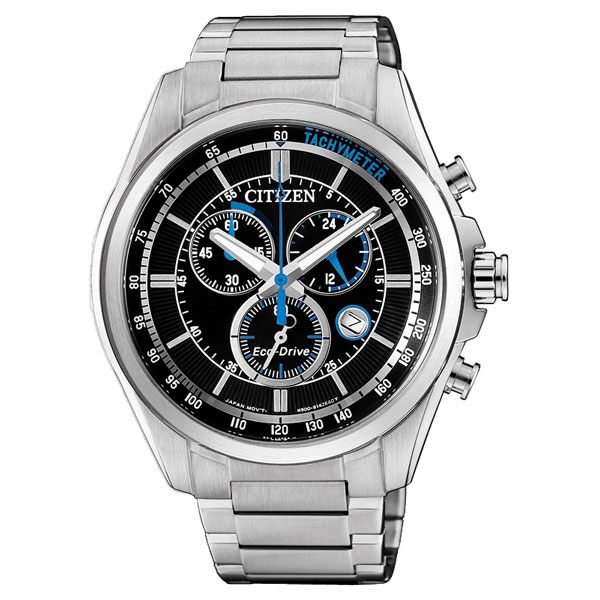 CITIZEN 轉移時空三眼計時光動能男錶(AT2130-83E)-41mm