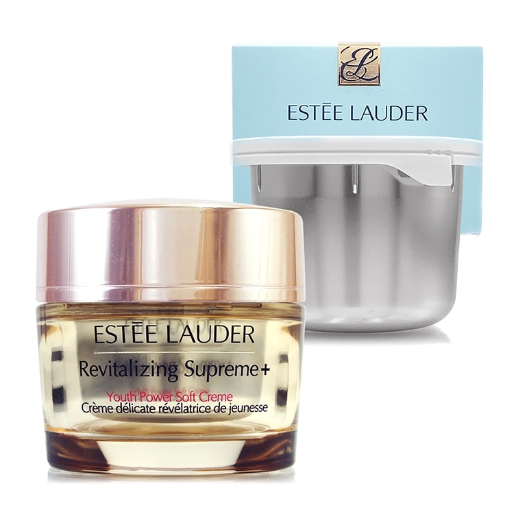 ESTEE LAUDER雅詩蘭黛年輕無敵膠原霜75ml*2(正裝+補充罐正統公司貨