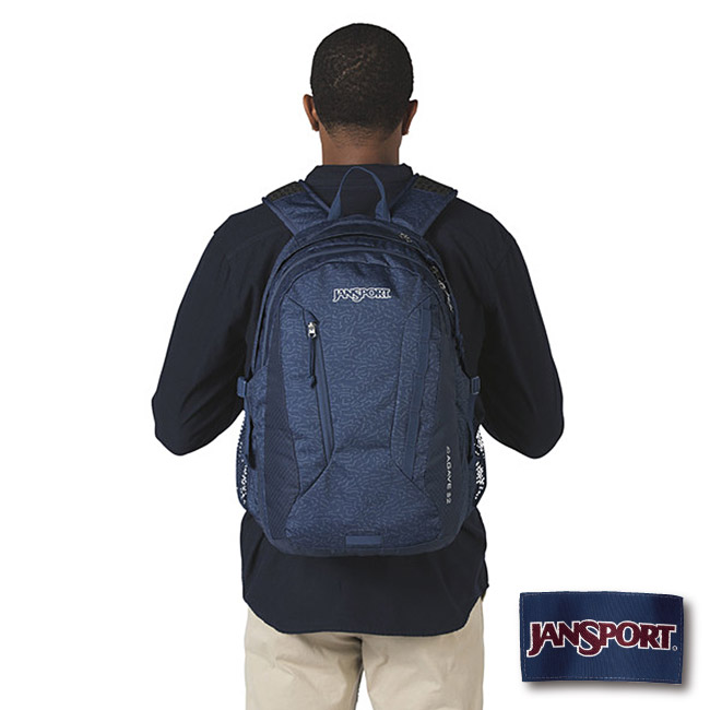 JANSPORT AGAVE系列後背包 -鋼藍色