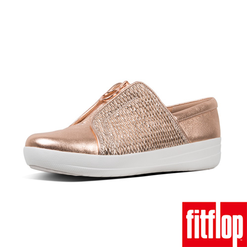 FitFlop F-SPOTY休閒鞋玫瑰金