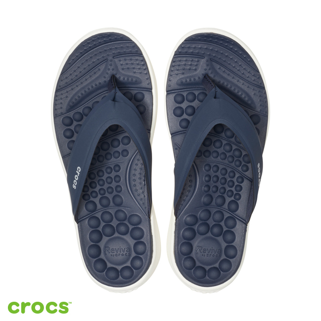 Crocs 卡駱馳 (女鞋) Reviva 女士人字拖 205473-462