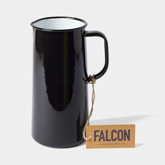 Falcon 獵鷹琺瑯 琺瑯3品脫冷水壺 1.7L 紅白