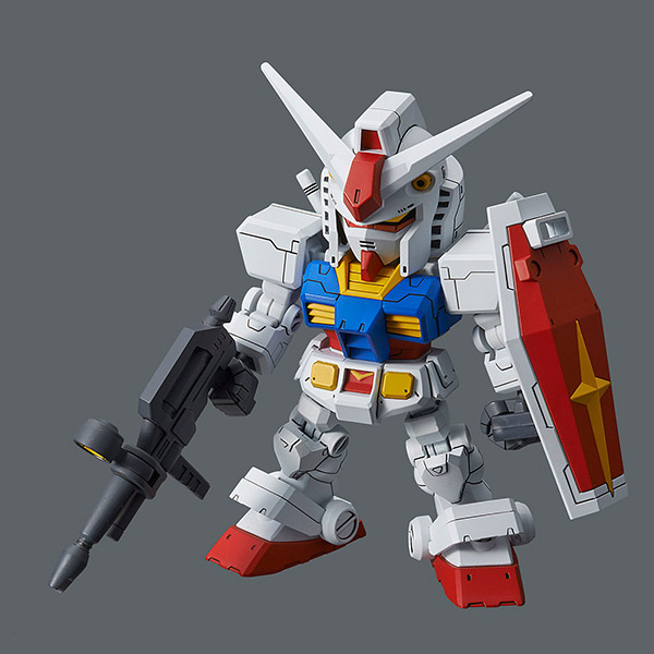 【BANDAI】SD鋼彈 CROSS SILHOUETTE系列 RX-78-2 鋼彈&骨架