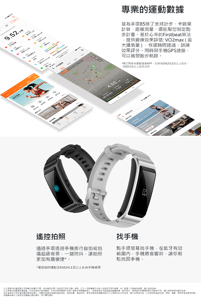 HUAWEI TalkBand B5 智慧手環