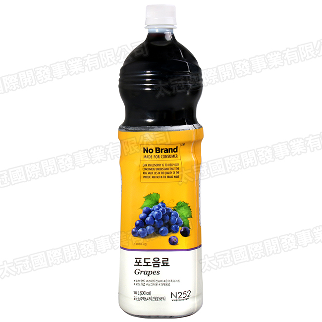 NO BRAND 葡萄果汁飲料(1.5L)