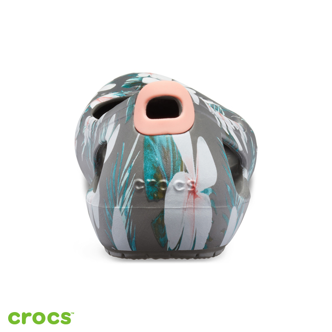 Crocs 卡駱馳 (女鞋) 卡笛花卉輕便鞋 205633-98G