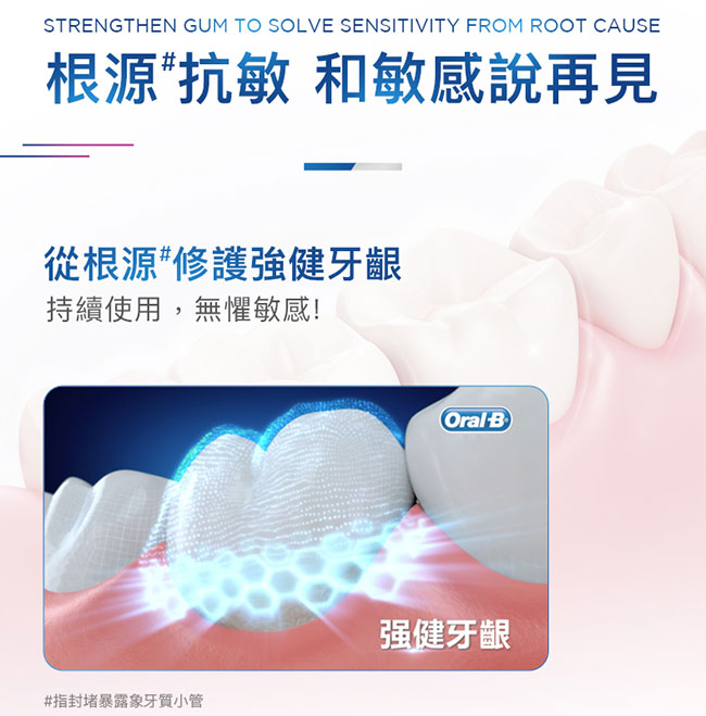 歐樂B-抗敏護齦牙膏90g(專業修護)6入
