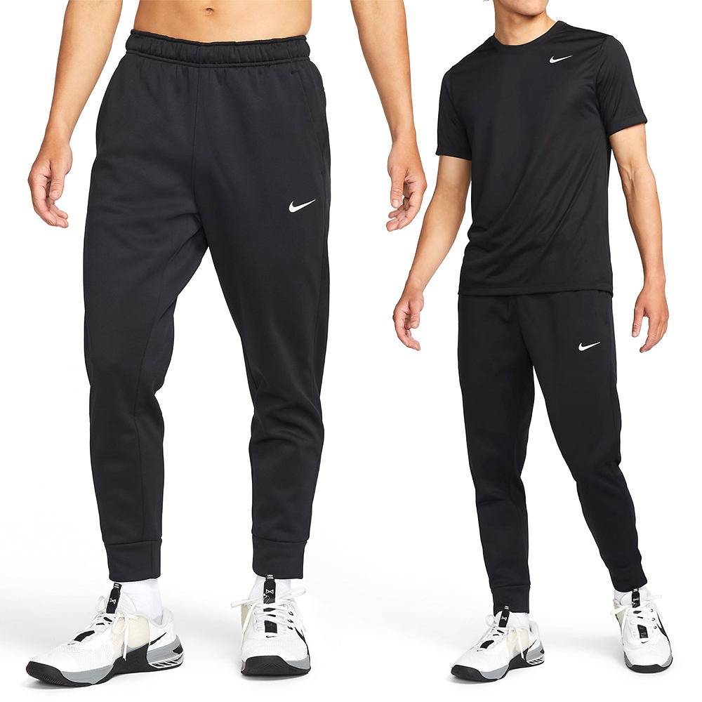 Nike AS M NK TF Pant Taper 男黑磨毛縮口運動褲長褲DQ5406010 | NIKE