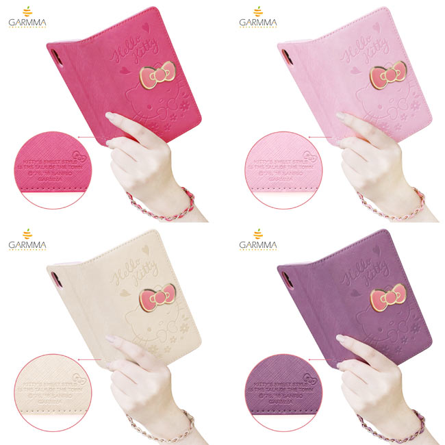 GARMMA Hello Kitty iPhone Xs Max 側掀皮套 戀愛系列