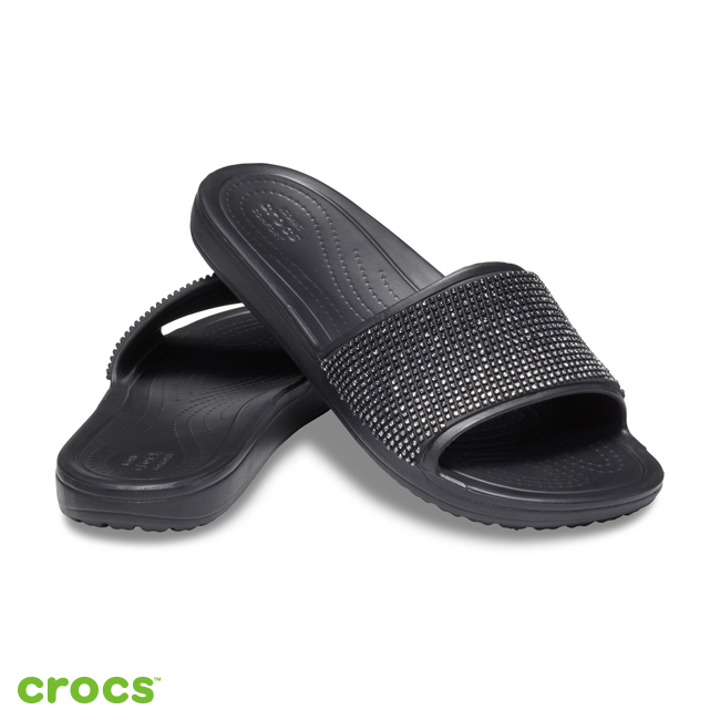 Crocs 卡駱馳 (女鞋) 思瓏閃亮涼拖-205605-0FE