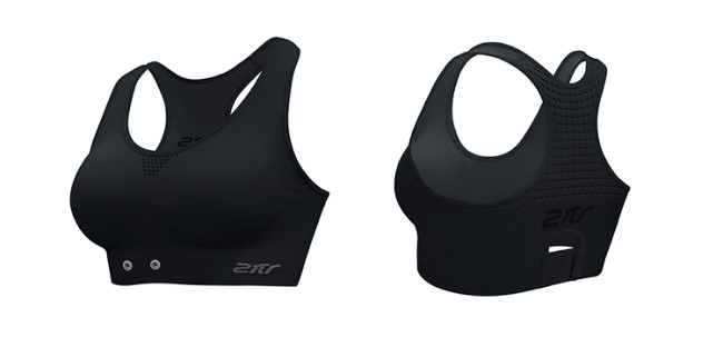 【2PIR】女款智能感測透氣支撐運動背心 科技黑