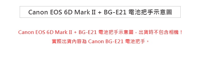 Canon BG-E21 原廠電池把手 (平行輸入)