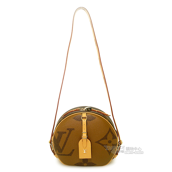 LV M44604 Boite Chapeau Souple 大logo圓型肩背包