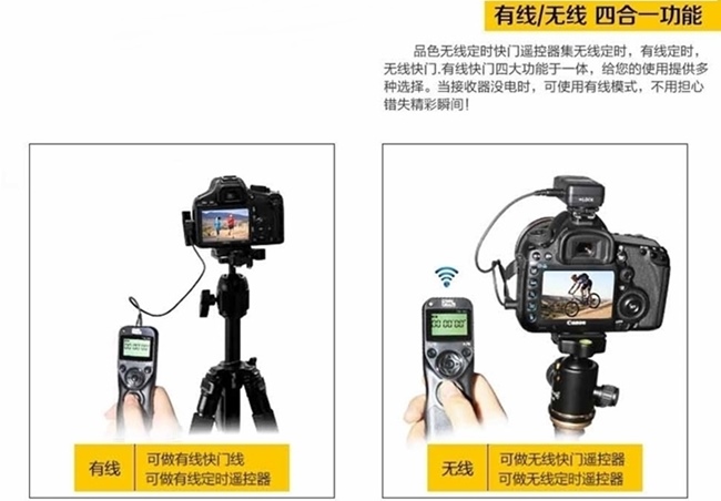 PIXEL品色NIKON無線電定時快門線遙控器TW-283/DC2