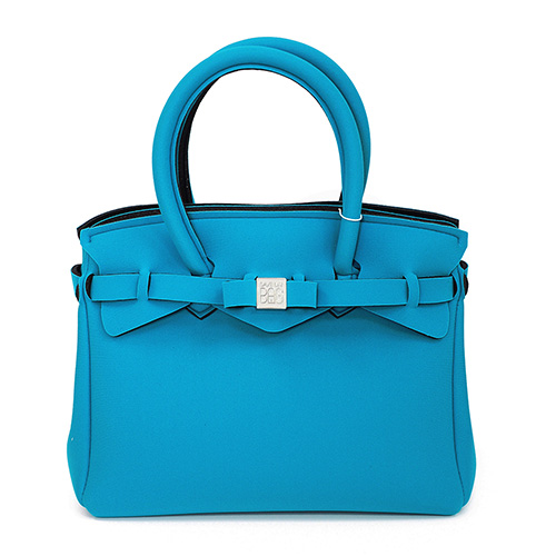 SAVE MY BAG 義大利品牌 PETITE系列 深天藍超輕量手提托特包