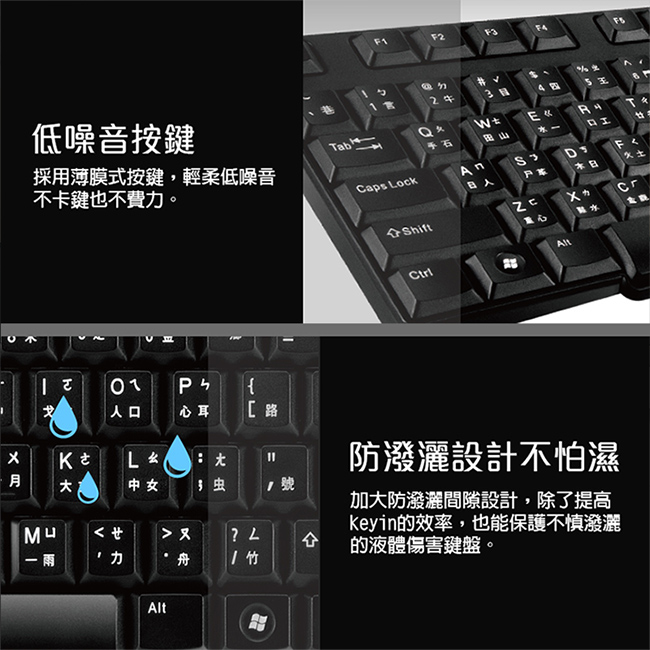 TC STAR 無線鍵盤滑鼠組 TCK900