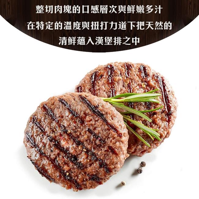 海陸管家-台式豬肉漢堡肉排6盒(每盒6片/約390g)