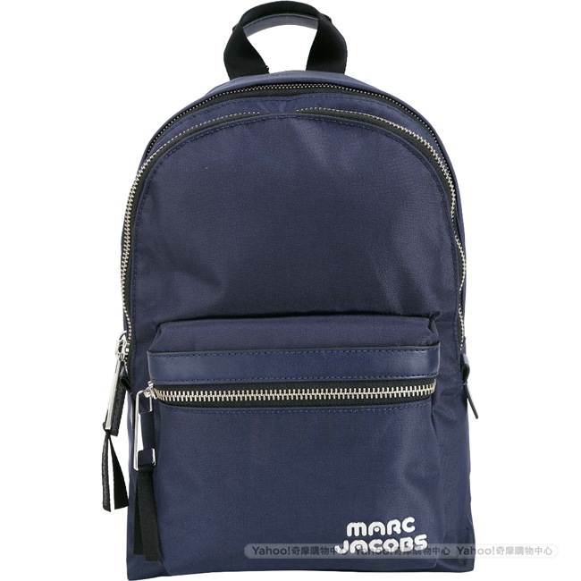 MARC JACOBS Trek Pack 輕質高性能尼龍後背包(中/深藍色)