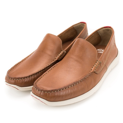 Clarks Karlock Lane 男休閒鞋 咖啡