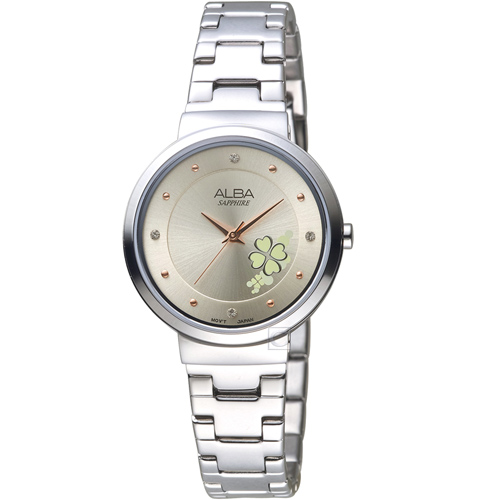ALBA雅柏閃耀幸運時尚腕錶(AH8569X1)