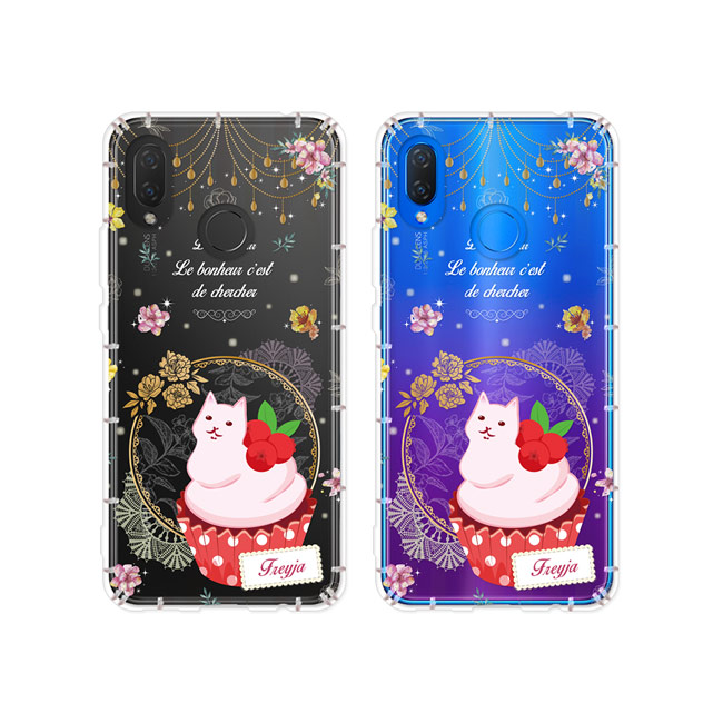 反骨創意 華為 全系列 彩繪防摔手機殼-英式饗宴(愛情)