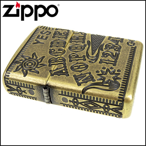 ZIPPO 美系~Ouija Board-通靈板圖案設計