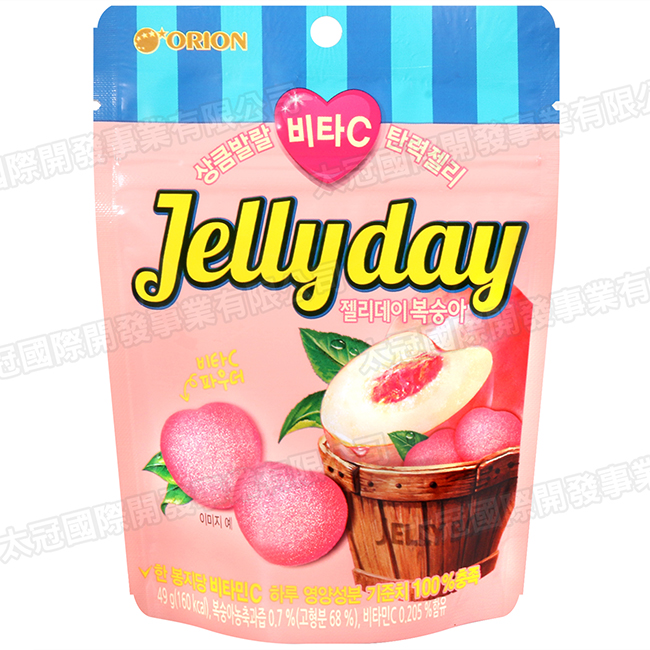 ORION JellyDay軟糖-桃子風味(49g)