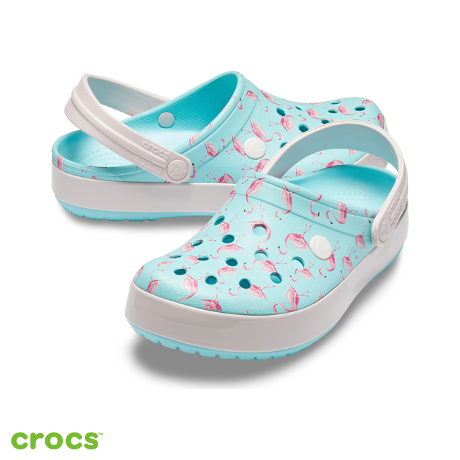 Crocs 卡駱馳 (中性鞋) 卡駱班花紋克駱格 205579-4IU