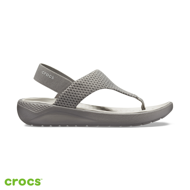 Crocs 卡駱馳 (女鞋) LiteRide人字拖 205477-08D