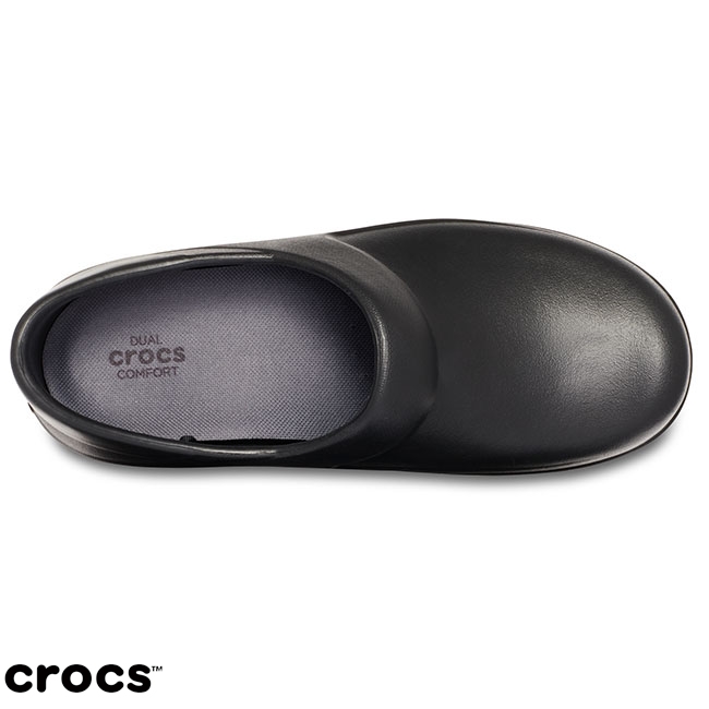 Crocs 卡駱馳 (女鞋) 娜莉雅工作鞋II 205384-001