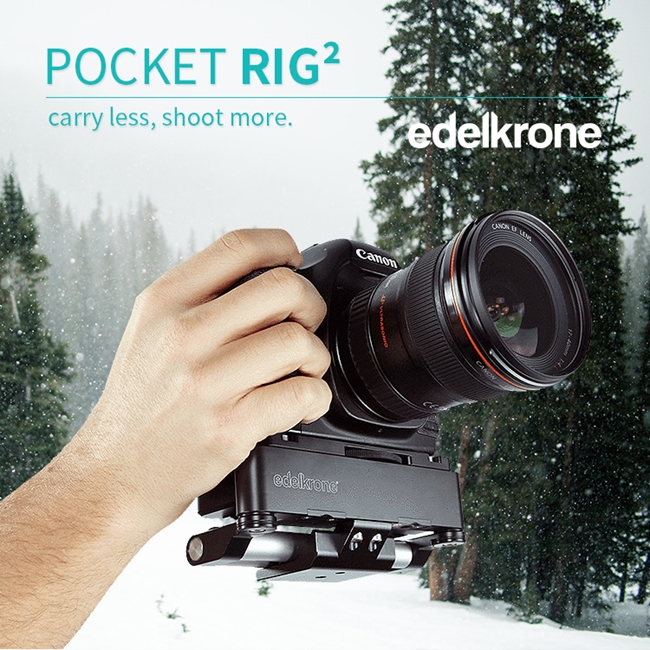 Edelkrone PocketRIG 2 折疊式肩托支架 ED80187