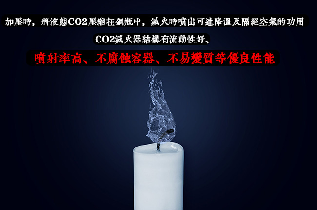 【防災專家】消防署認證 5型 CO2 二氧化碳滅火器 附噴管