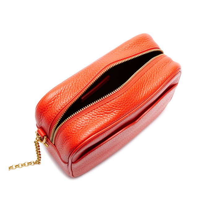 LULU GUINNESS AMBER 側背包 (橘)