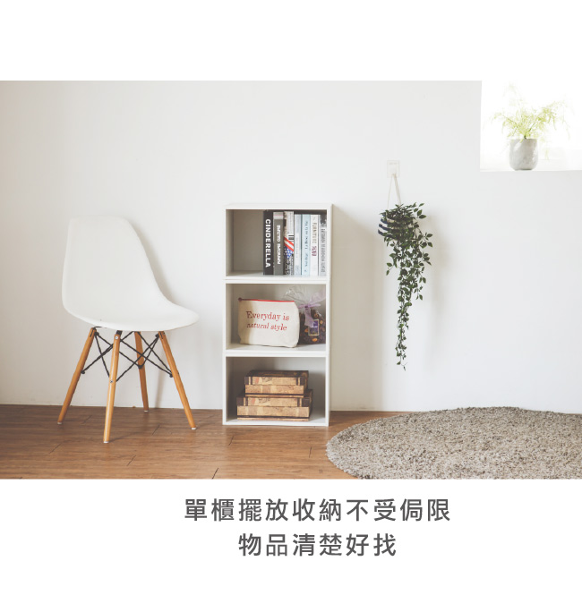 Home Feeling 創意單格空櫃/單格櫃/書櫃/置物櫃(4色)