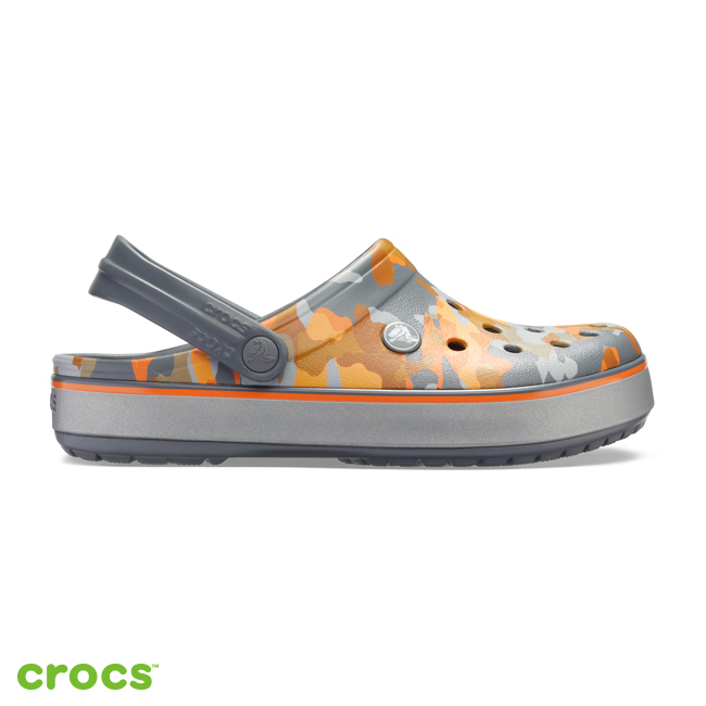 Crocs 卡駱馳 (中性鞋) 卡駱班印花克駱格 205834-02Q