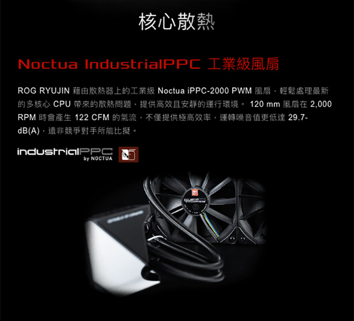 ROG RYUJIN 240 水冷散熱器