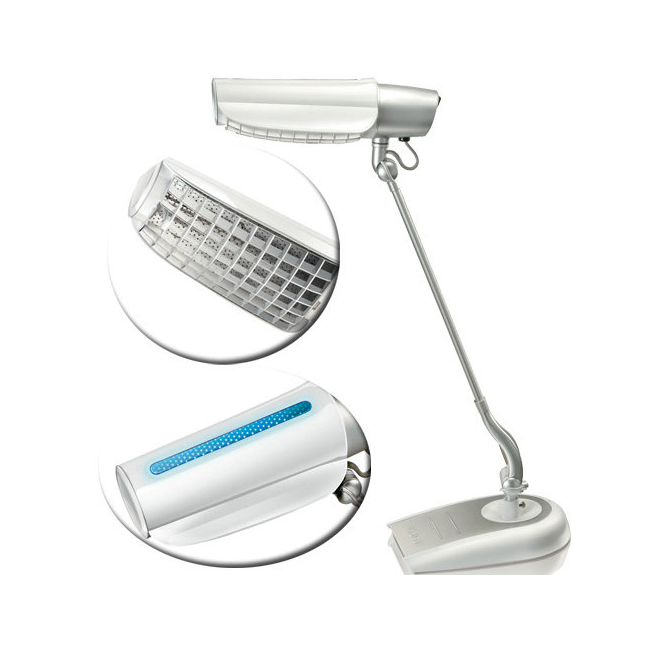 【飛利浦 PHILIPS LIGHTING】鉑光防眩檯燈 FDS668 (白)