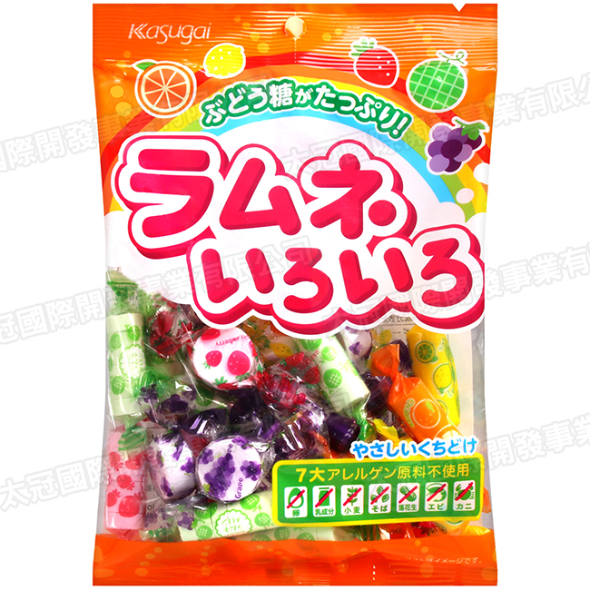 春日井 水果風味汽水糖-小(87g)
