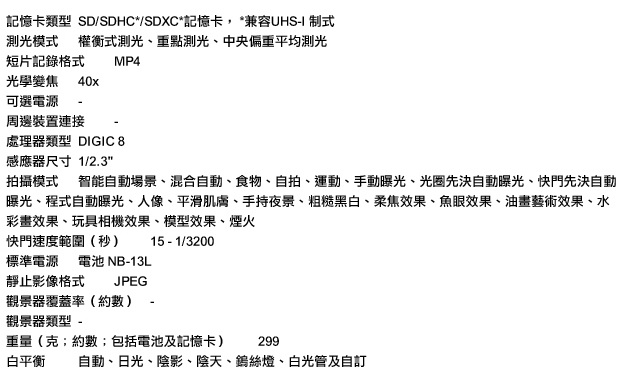 Canon PowerShot SX740 HS (公司貨)