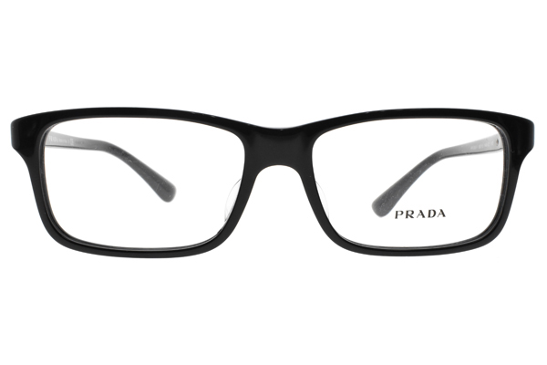 PRADA光學眼鏡 簡約百搭款/黑 #VPR06SF 1AB1O1