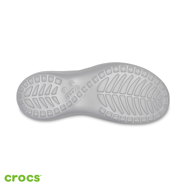 Crocs 卡駱馳 (女鞋) 卡沛兒亮面坡跟人字拖 205782-00N