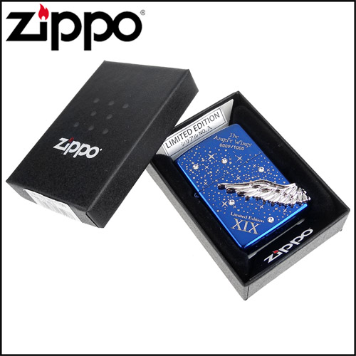 ZIPPO 日系~The Angels Wings-立體天使之翼3面連續加工