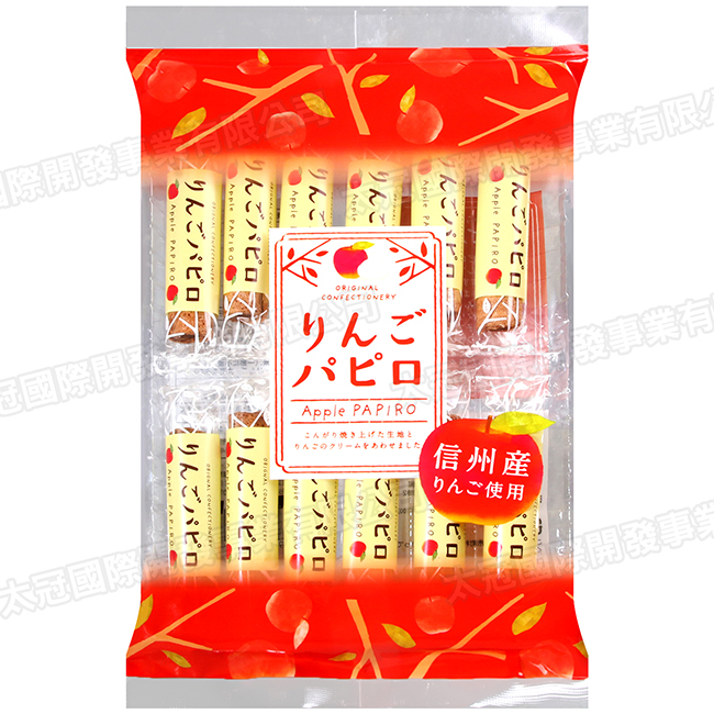 小宮山 蘋果風味捲心酥(100g)