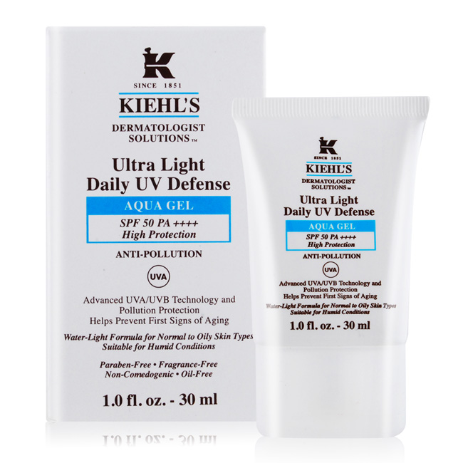 KIEHLS 契爾氏 集高效清爽零油光UV水凝露 SPF50 PA++++30ml