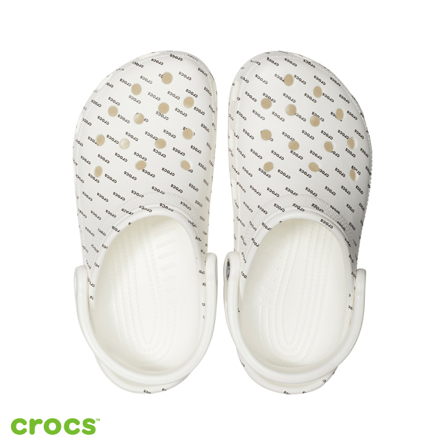 Crocs 卡駱馳 (中性鞋) 經典花紋克駱格 205706-103