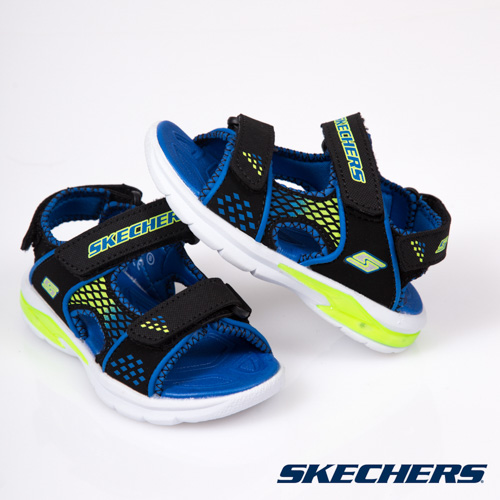 SKECHERS (童) 男嬰系列 E-II SANDAL - 90558NBBLM