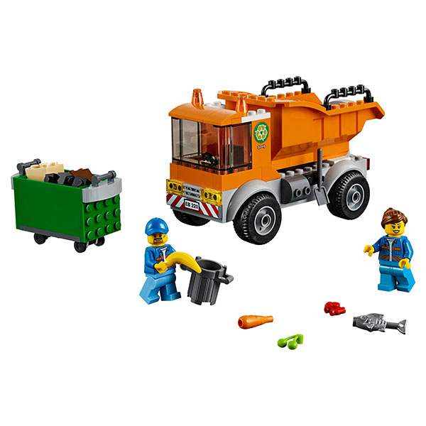 【LEGO樂高】城市系列 60220 垃圾車