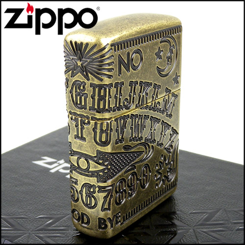 ZIPPO 美系~Ouija Board-通靈板圖案設計